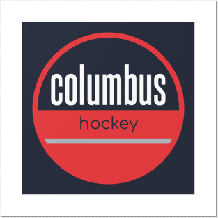 columbus blue jackets hockey Posters and Art